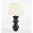 thumbnail image 3 of SAFAVIEH Noella 28 in. Classic Modern Table Lamp, Black, 3 of 7
