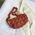 thumbnail image 1 of Women Crossbody Bag Pleated Cloud Messenger Bags Quilted Padding Lady Tote Bags, 1 of 9