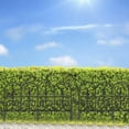 thumbnail image 3 of YSNOOWE 3pcs Decorative Fence Garden Fence Ornament Random Color Plastic for Outdoor Garden Use, 3 of 8