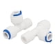 thumbnail image 4 of Conector rápido en forma de T de 3 vías con rosca macho M13 de tubo de 1/4" 3 piezas para sistema de agua RO, 4 of 4