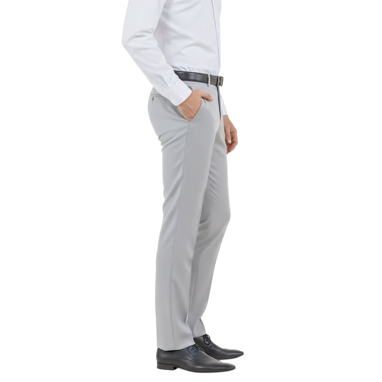 Men's Tailored-Fit Suits Separates Pants Dark Grey / 40W / MP346-03 Men's Tailored-Fit Suits Separates Pants Dark Grey / 40W / MP346-03