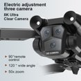 thumbnail image 4 of XIAOMI M4 RC Drone 8K Profesional Con Cámara Triple HD Gran Angular Helicóptero RC Plegable WIFI FPV Drone De Juguete Con Mando De Altura, 4 of 5