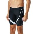 thumbnail image 3 of TYR Alliance Splice Jammer Swimsuit, Black/White, Size 34, 3 of 4