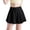 Black, variant on Tennis Short Skirts for Girls Summer High Waist Flowy Plated Mini Skirt Kids Casual Workout Skirts