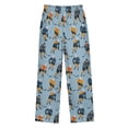 thumbnail image 2 of FORMRS Kids Pajama Pants with Pockets Size 13-14Y Boys Lounge Sleep Bottoms, Cartoon Hockey Pattern, 2 of 8