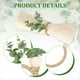 thumbnail image 3 of Juego de 30 Anillos para Servilletas con Hojas de Eucalipto Rústicas, Anillos para Servilletas de Estilo Rústico con Cuentas de Madera para Bodas y Decoración de Mesas, 3 of 4