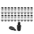 FCLug Nuts, Wheel Nuts Cold Material Truck Nuts with 20 Lock