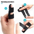 thumbnail image 4 of 4 Pack Trigger Finger Splints Finger Brace Finger Knuckle Immobilization Broken Finger Protector Fits Index Finger Middle, 4 of 5