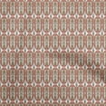 thumbnail image 1 of oneOone Georgette Viscose Tawny Brown Fabric Geometric Diy Clothing Quilting Fabric Print Fabric By Yard 42 Inch Wide, 1 of 5