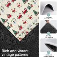 thumbnail image 3 of Beige Christmas Santa and Train Pattern Kitchen Rugs Sets Of 3,Kitchen Runner Rugs Non Skid Washable,Decorative Kitchen Floor Mats for Kitchen,Sink,Laundry,17"x30"+ 17"x47" + 17"x59", 3 of 6