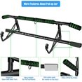 thumbnail image 5 of Pull Up Bar Doorway Fitness Chin-Up Bar Frame for Home Gym Exercise with Shortened Handle Bar & Professional Training Straps Set, 5 of 5