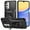Black, variant on TYJKeJi Case with Stander Kickstand Drop Resistant Shockproof Case For Samsung Galaxy A16