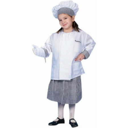 Toddler Girl Chef Costume