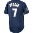 thumbnail image 3 of Men's Mitchell & Ness Craig Biggio Navy Houston Astros Cooperstown Collection 1994 Authentic Jersey, 3 of 3