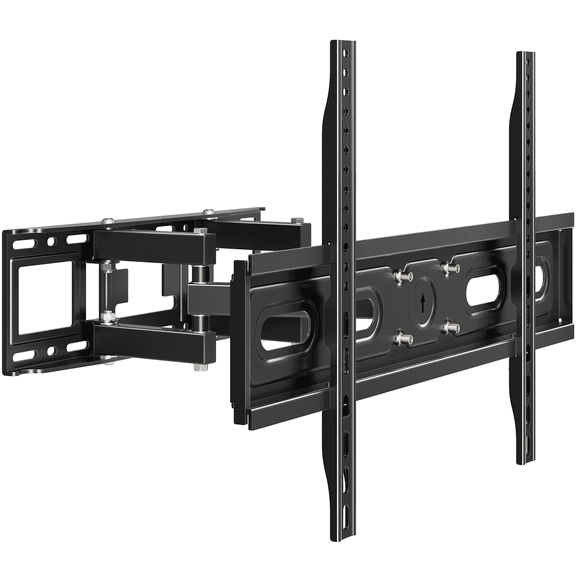 HOMOUNT Full Motion TV Wall Mount for 37-75 Inch TVs, Holds up to 99lbs, Wall Mount Bracket Max VESA 600x400mm, Fit 12" 16" Wood Stud