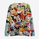thumbnail image 1 of Sudadera de manga larga con cuello redondo para mujer, suéter informal de Mickey y Minnie de Disney, Y2K, novedad de otoño, 2022, 1 of 5