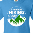 thumbnail image 4 of Inktastic Grandma's Hiking Buddy with Mountains and Trees Youth T-Shirt, 4 of 5
