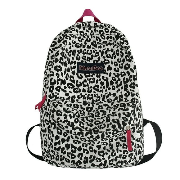 Preppy Style Women Canvas Print Backpack Casual Ladies Large Rucksack (Cow)