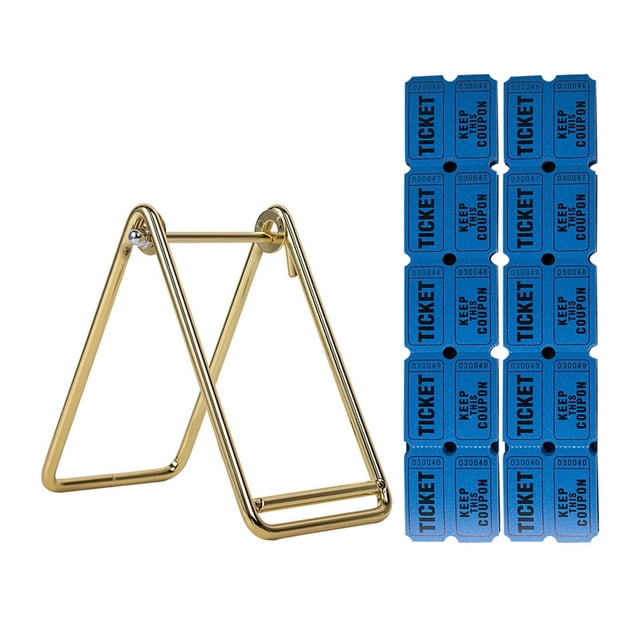 HLONK 1000pcs Double Rolls Raffle Tickets Raffle Stamps Auctions Tickets Sheets Fundraiser Ticket Printable For Leisure Movie Watching Entertainment