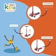 thumbnail image 5 of Kinene | Scooter Montable Infantil con Dirección por Inclinación, Música y Luces LED – Plegable – Modelo KN-717R, 5 of 5