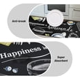 thumbnail image 6 of Black and White Kitchen Rugs and Mats Non-Skid Washable for Floor, Farmhouse Black and White Kitchen Decor and Accessories Kitchen Mat Set of 2, 17"x30"+17"x47", 6 of 6