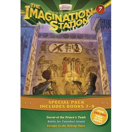Imagination Station Books 3-Pack: Secret of the Prince's Tomb / Battle for Cannibal Island / Escape to the Hiding (Best Places To Hike In Idaho)