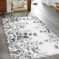 thumbnail image 2 of Area Rugs for Living Room Bedroom, Grey Eucalyptus Leaves 4'x6' Rug Washable Carpet Runner Indoor Outdoor, Spring Summer Botanical Non Slip Accent Floor Mats Rug for Kitchen, Office, 2 of 8