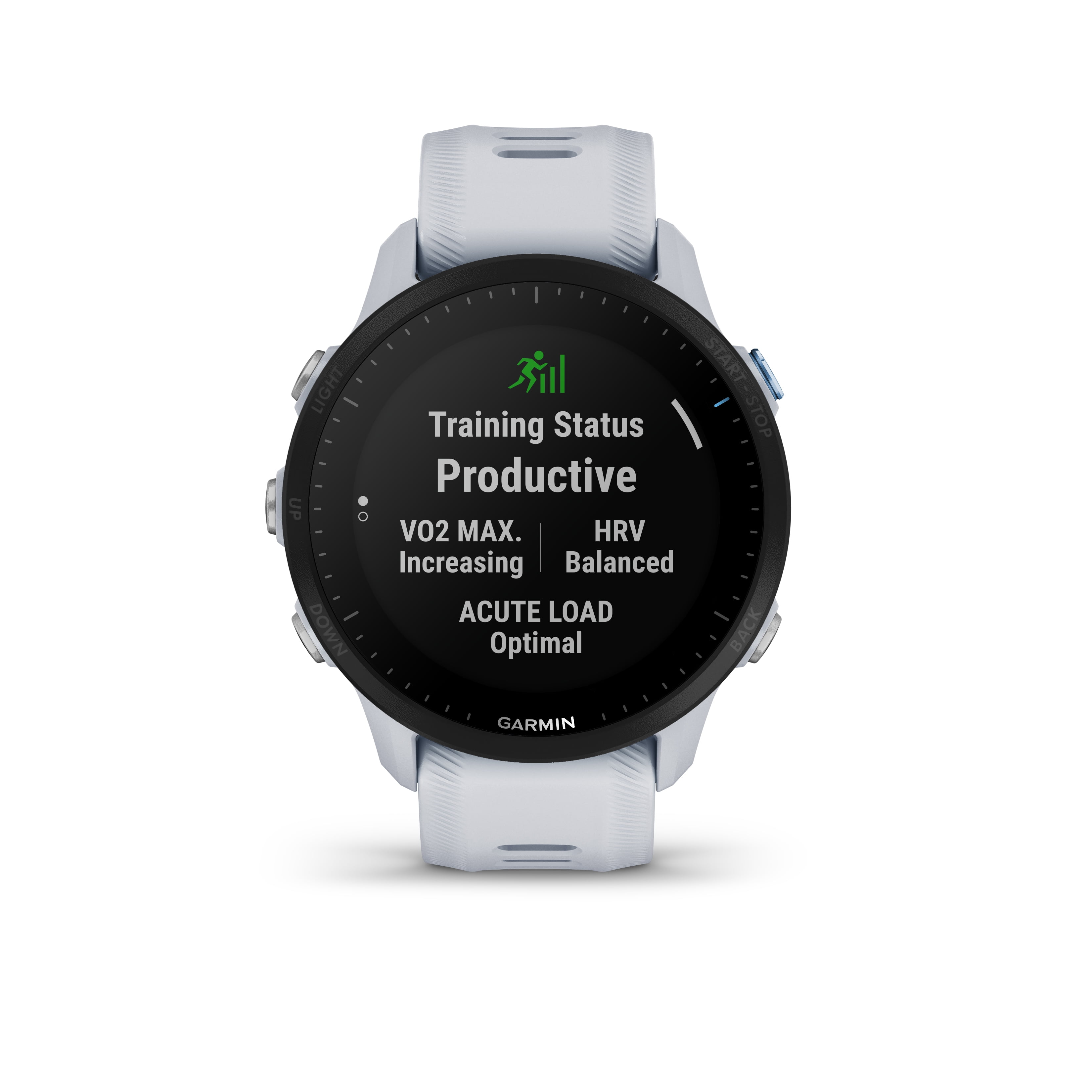 Garmin Forerunner® 955, GPS Running Smartwatch, Whitestone 