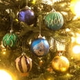 thumbnail image 4 of Valery Madelyn 16ct 3.15" Christmas Ball Ornaments, Peacock Green Purple Blue Shatterproof Ornaments for Party Decor, 4 of 8