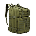 thumbnail image 4 of 50L Tactical Backpack, Waterproof Oxford Design with Large Storage Space, Perfect for Hiking, Camping, Travel, Survival, Gym, and Work, Heavy Duty Yet Lightweight & Adjustable Straps for Outdoor Use, 4 of 10