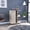 Beige, variant on Light gray finish - Two enclosed shelves - Basement bar - Stylish addition