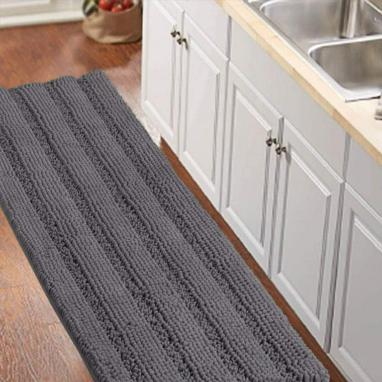 Muddy Mat As-seen-on-tv Highly Absorbent Microfiber Door Mat and Pet Rug, Non Slip Thick Washable Area and Bath Mat Soft Chenille for Kitchen