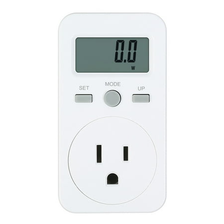 US Plug Plug-in Digital LCD Energy Monitor Power Meter Electricity Electric Usage Monitoring