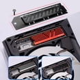 thumbnail image 2 of Tnobhg Aluminum Alloy Dust Cover for PS5 Slim M.2 SSD Heatsink Expansion Slot Breathable Hole 2280 SSD Cooler Heat Dissipation Cover, 2 of 7