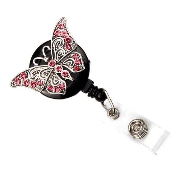 OFFIGAM Cute Metal Badge Reel with Lanyard Attachment for , Stylish and Badge Holders, 1 Set