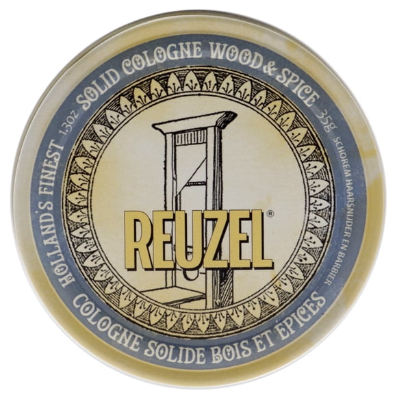 Colonia sólida Wood and Spice de Reuzel para Hombre - 1.3 oz Bálsamo para después del afeitado Reuzel NA