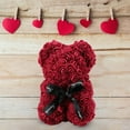 Rose Bear Wine Red Rose Teddy Bear Rose Bears For Valentines Rose