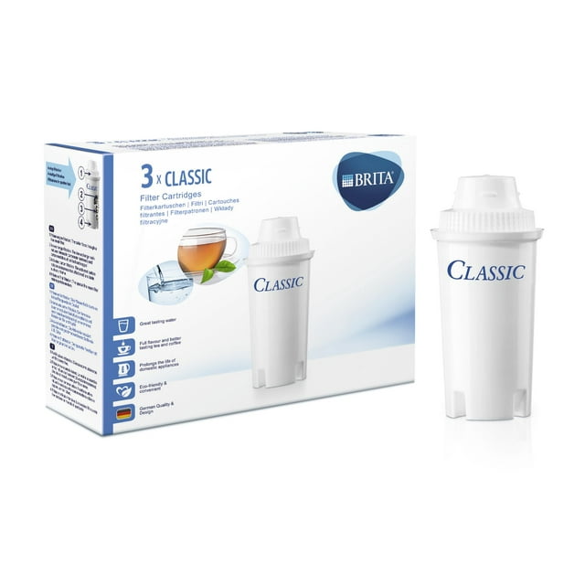 Cartucho Filtro de Agua BRITA Classic Paquete de 3