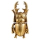 thumbnail image 1 of Adorno de ciervo de resina dorada, figura decorativa para hogar, artesanía creativa, adorno animal para dormitorio o sala de estar, 1 of 9