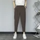 thumbnail image 3 of Pantalones de traje masculino trenzados, elásticos, ajustados, de verano, para hombre, para negocios, 9 pantalones cortos, para vestir en sociedad, para hombre chino 2024, 3 of 5