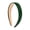 Hunter Green, variant on Motique Accessories 1 inch Vegan Leather Headband for Women and Girls (Kelly Green)