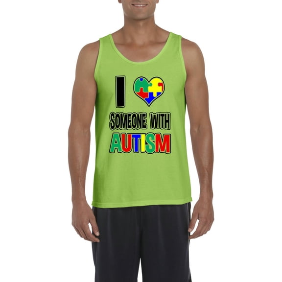 Normal is Boring - Men's Tank Top for Men, up to Men Size 3XL - Autism Awareness