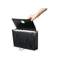 thumbnail image 2 of Pendaflex 02327 Sliding Cover Expanding File, 13 Pockets, Letter, Black, 2 of 6
