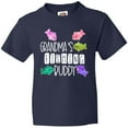 thumbnail image 3 of Inktastic Grandma's Fishing Buddy with Colorful Fish Youth T-Shirt, 3 of 5