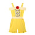 thumbnail image 5 of Conjunto de mono con temática de princesa Disney para niños y niñas, ropa informal de una pieza con manga voladora, Jasmine, Moana, Mirabel, Verano, 5 of 5
