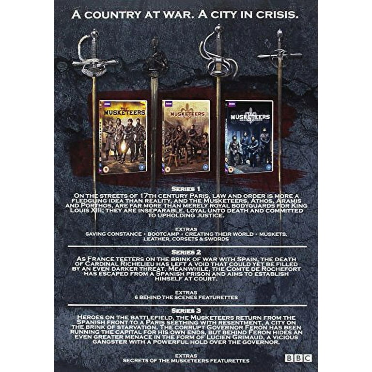 Musketeers - The Complete Collection [DVD] - Walmart.com