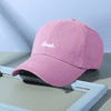 Dotpet Baseball Cap Washed Full Cap Frayed Sun Hat Men's And Women's New Hat(Purple)