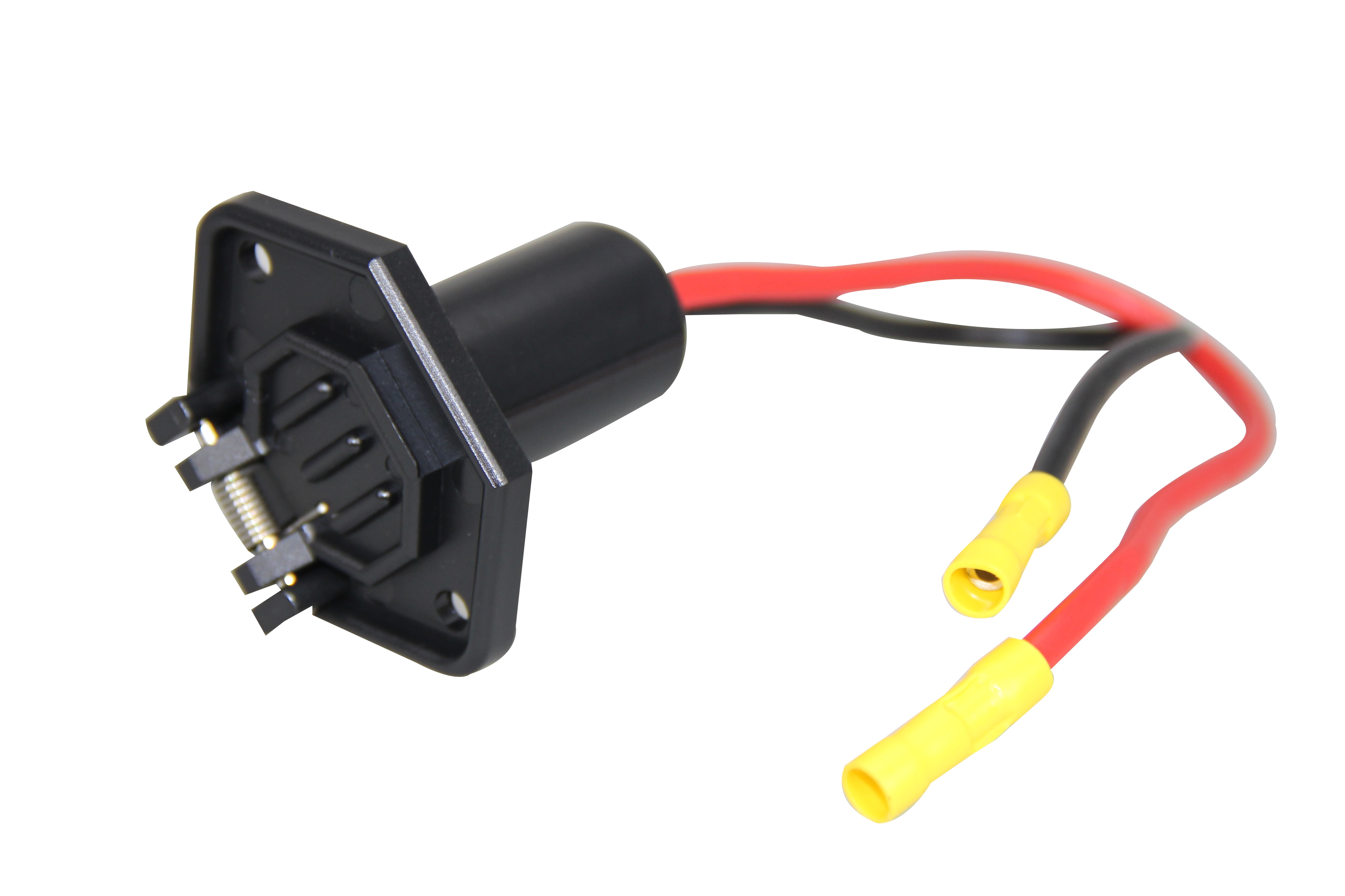 Pactrade Marine Trolling Motor Female Plug – 3-Wire, 10 Gauge, 12-24V, For Boats 2 thumbnail image