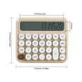 thumbnail image 6 of Dpisuuk Desktop Calculator, 12 Digit Calculators with Large LCD Display, Big Button Calculator Standard Function Calculator for Daily and Basic Office, 6 of 9