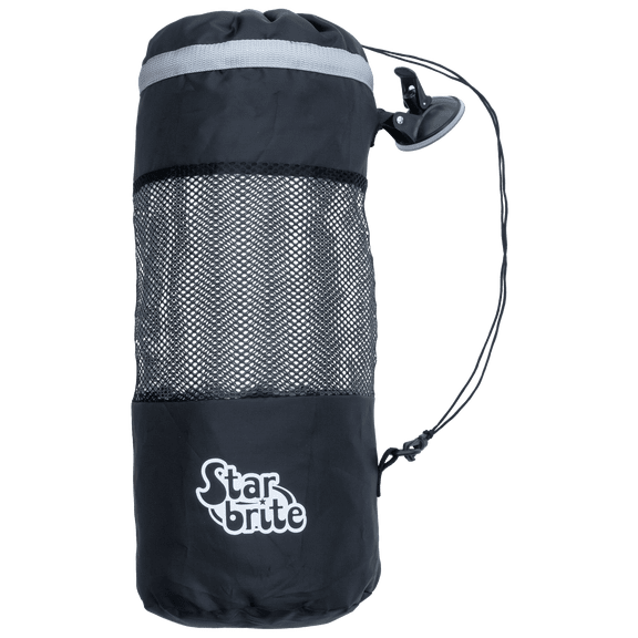 STAR BRITE Boat Trash Bag with Locking Suction Cup & Litter Guard Cinch Ideal for Boats, RVs, Golf Carts, and Outdoor Adventures. (52074)